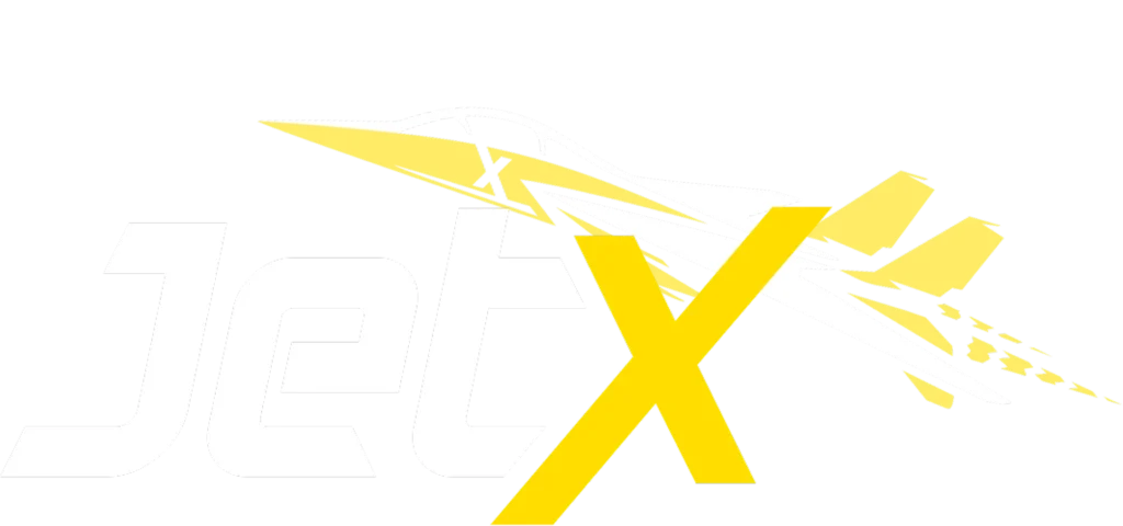 Interface du jeu JetX avec avion et multiplicateur en hausse